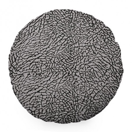 Elephant Print Round Cushion | La Sneakerie