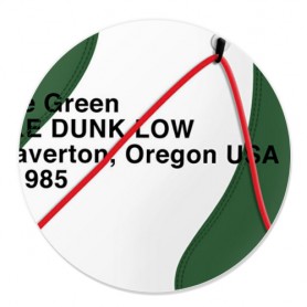 Dunk Niedrig OW Rund Untersetzer Dunk Niedrig OW Rund Untersetzer | La Sneakerie