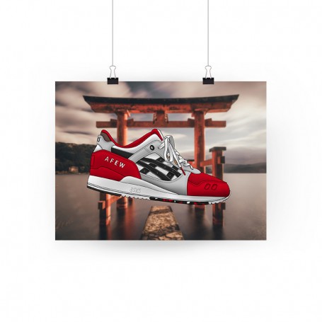 Gel-Lyte III Afew "Koi" Poster | La Sneakerie