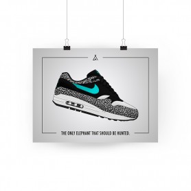 Poster Air Max 1 Atmos Elephant Poster Air Max 1 Atmos Elephant | La Sneakerie