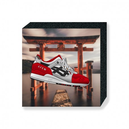 Wandbild Bloc Gel-Lyte III Afew "Koi" | La Sneakerie