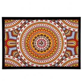 Tapis d'entrée Inspiration MCR Tissu Wax Tapis d'entrée Inspiration MCR Tissu Wax | La Sneakerie