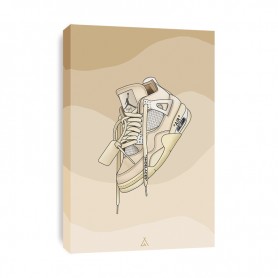 Tableau Air Jordan 4 Off White Tableau Air Jordan 4 Off White | La Sneakerie