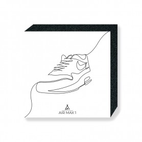 Bloc Mural Air Max 1 One Line Bloc Mural Air Max 1 One Line | La Sneakerie