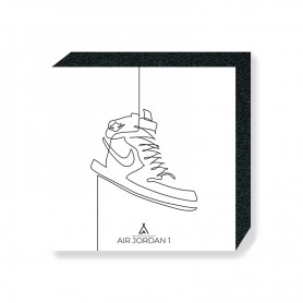 Bloc Mural Air Jordan 1 One Line Bloc Mural Air Jordan 1 One Line | La Sneakerie