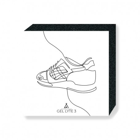 Bloc Mural Gel-Lyte III One Line | La Sneakerie