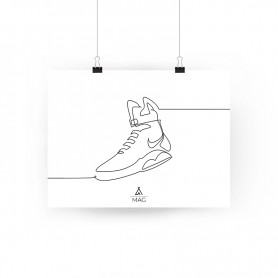 Poster MAG One Line One Line MAG Poster | La Sneakerie