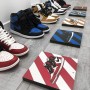 Air Jordan 1 Banned Square Print | La Sneakerie