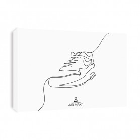 Tableau Air Max 1 One Line Tableau Air Max 1 One Line | La Sneakerie