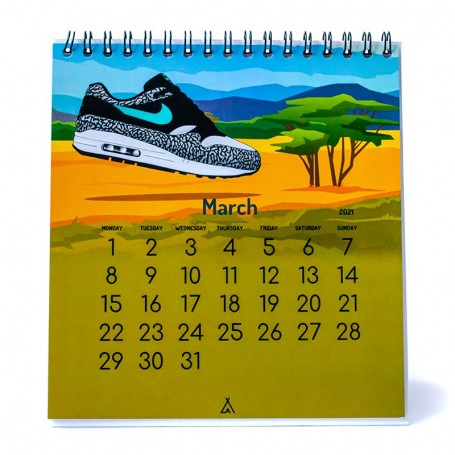 sneaker calendar