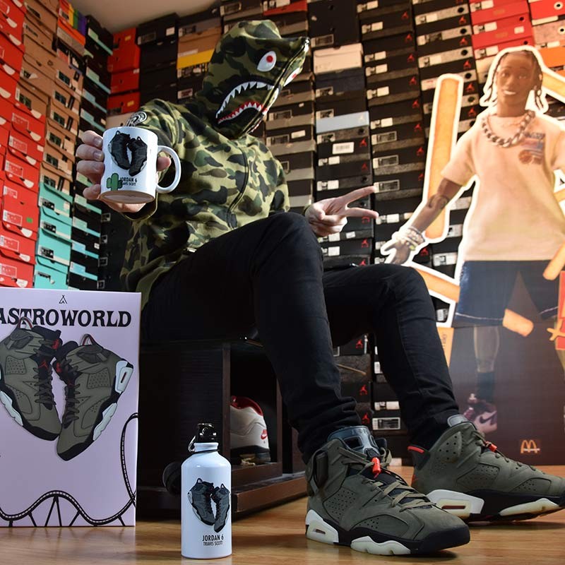 Gourde Air Jordan 6 x Travis Scott