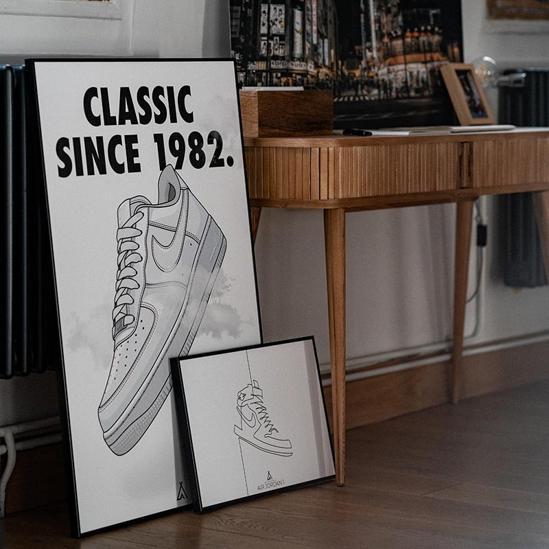Cadre Air Jordan 1 One Line Cadre Air Jordan 1 One Line