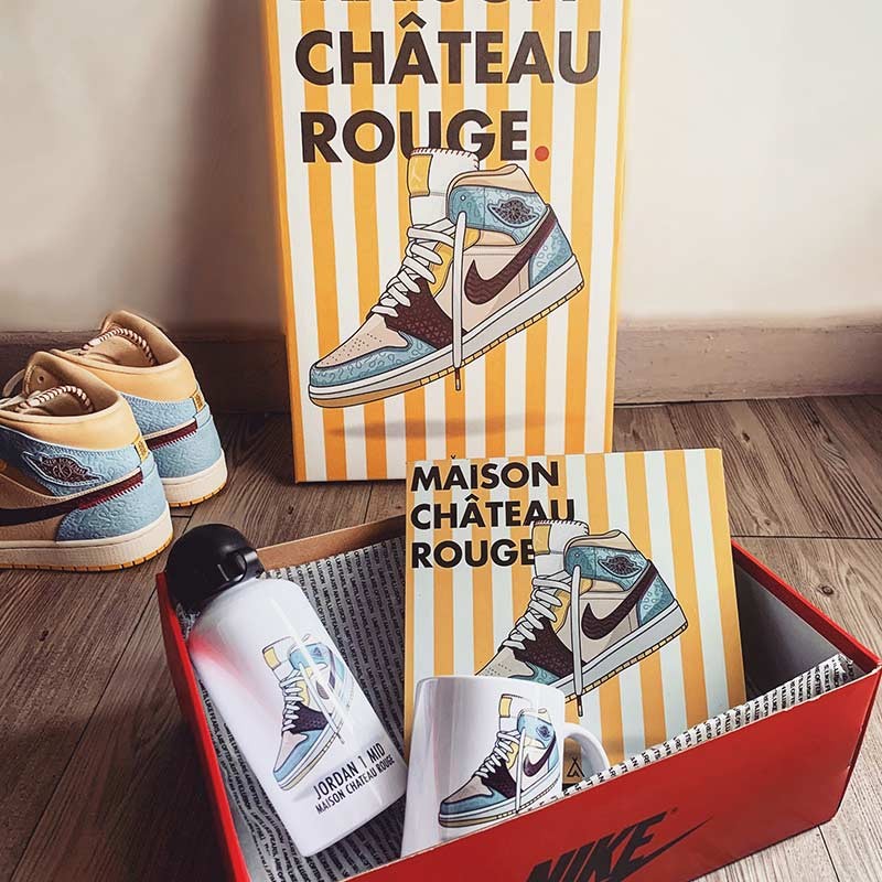 Chateau sales rouge chaussure