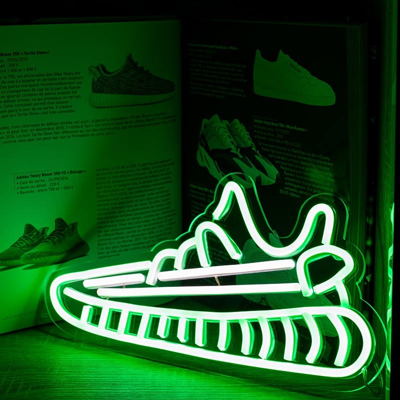 Yeezy 350 V2 LED Neon La Sneakerie
