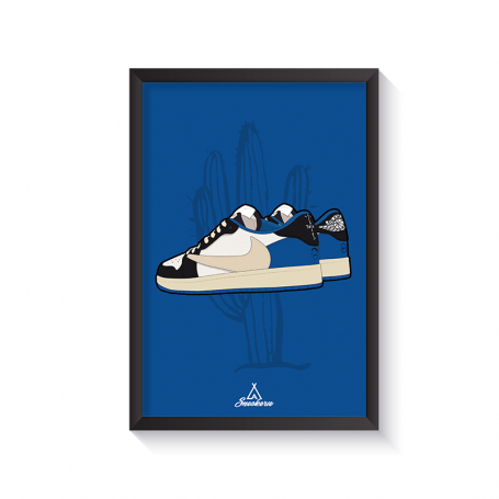 Air Jordan 1 Travis Scott Fragment Frame | La Sneakerie