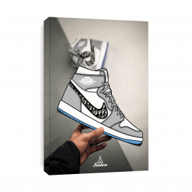 Leinwand Air Jordan 1 High x Dior Leinwand Air Jordan 1 High x Dior | La Sneakerie
