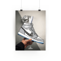 Air Jordan 1High x Dior Poster | La Sneakerie