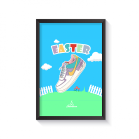 Rahmen Nike Air Force 1 Low Easter Egg Cadre Nike Air Force 1 Low Easter Egg | La Sneakerie