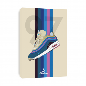 Leinwand Nike Air max 1/97 Sean Wotherspoon Tableau Nike Air max 1/97 Sean Wotherspoon | La Sneakerie