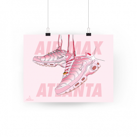 Poster Nike Air Max Plus Atlanta Poster Nike Air Max Plus Atlanta | La Sneakerie