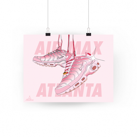 Nike Air Max Plus Atlanta Poster | La Sneakerie