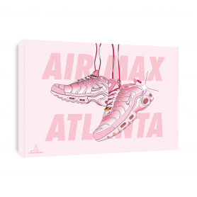 Tableau Nike Air Max Plus Atlanta Nike Air Max Plus Atlanta Canvas Print | La Sneakerie