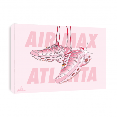 Nike Air Max Plus Atlanta Canvas Print | La Sneakerie