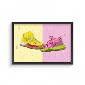 Rahmen Nike Kyrie x Sponge Bob Cadre Nike Kyrie x Sponge Bob | La Sneakerie