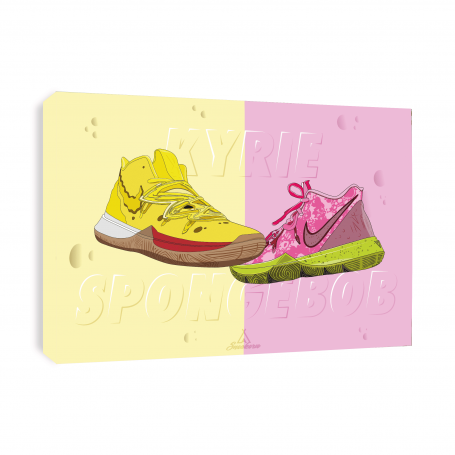 Tableau Nike Kyrie x Sponge Bob | La Sneakerie