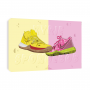 Nike Kyrie x Sponge Bob Canvas Print | La Sneakerie