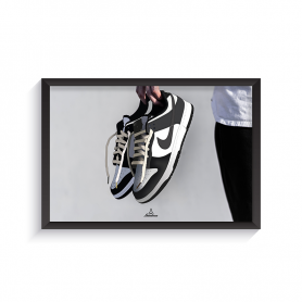 Nike Dunk Low Panda Frame Nike Dunk Low Panda Frame | La Sneakerie