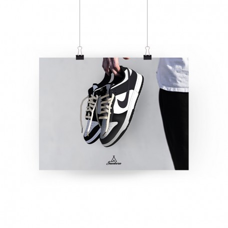 Poster Nike Dunk Low Panda | La Sneakerie