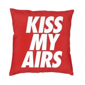 KISS MY AIRS square cushion KISS MY AIRS square cushion | La Sneakerie