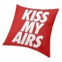 KISS MY AIRS square cushion | La Sneakerie
