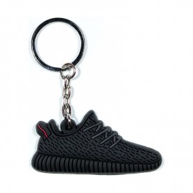 Porte-Clés Silicone Yeezy 350 Pirate Black Yeezy 350 Pirate Black Silicone Keychain | La Sneakerie