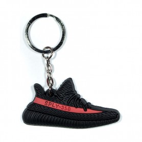 Porte-Clés Silicone Yeezy 350 V2 Black Red Porte-Clés Silicone Yeezy 350 V2 Black Red | La Sneakerie