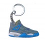 Air Jordan 4 Mist Blue Silicone Keychain | La Sneakerie