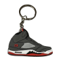 Air Jordan 11 Cool Grey Silicone Keychain | La Sneakerie