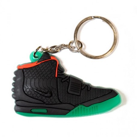 Nike Air Yeezy 2 Solar Silicone Keychain | La Sneakerie