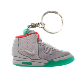Porte-Clés Silicone Nike Air Yeezy 2 Platinum Silikon-Schlüsselanhänger Nike Air Yeezy 2 Platinum | La Sneakerie
