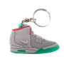 Silikon-Schlüsselanhänger Nike Air Yeezy 2 Platinum | La Sneakerie