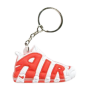 Silikon-Schlüsselanhänger Nike Air More Uptempo Varsity Red | La Sneakerie
