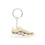 Air Max 97 Undefeated White Silicone Keychain | La Sneakerie