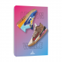 Nike LeBron 18 Low Wile E. vs Roadrunner Space Jam Canvas Print | La Sneakerie