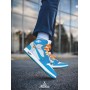 Nike Air Jordan 1 Retro High Off White University Blue Poster | La Sneakerie