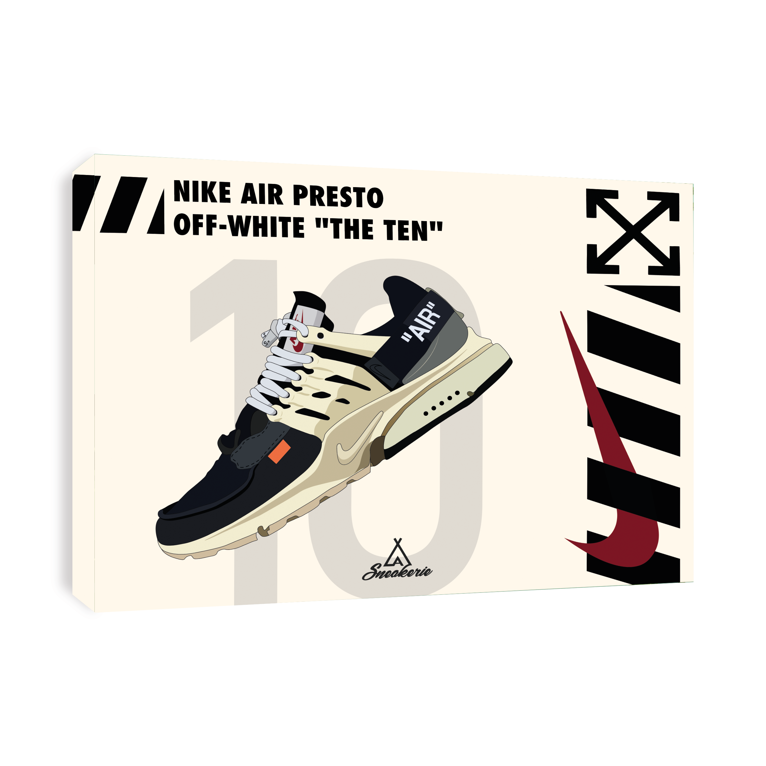 Tableau Nike Air Presto Off-White The Ten