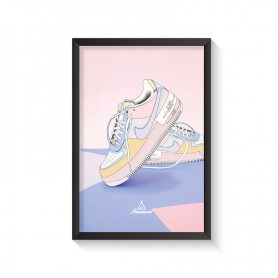 Cadre Nike Air Force Shadow Pastel Cadre Nike Air Force Shadow Pastel | La Sneakerie