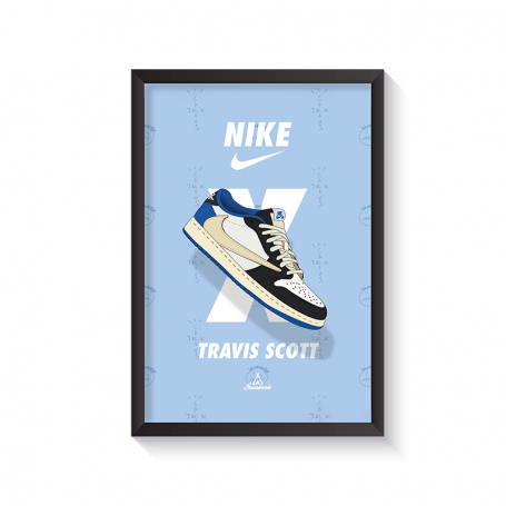 Cadre Nike Air Jordan 1 Low OG SP Travis Scott X Fragment | La Sneakerie