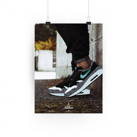 Nike Air Max 1 Atmos Elephant Poster | La Sneakerie
