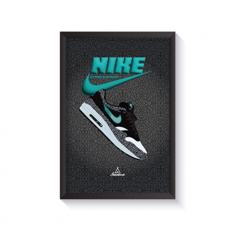 Cadre Nike Air Max 1 Atmos Elephant | La Sneakerie